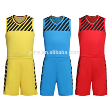 De haute qualité blanc pas cher prix basket-ball maillot / basket-ball uniforme kit